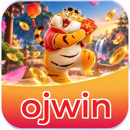 Interface da plataforma ojwin mostrando slots populares e bônus de boas-vindas